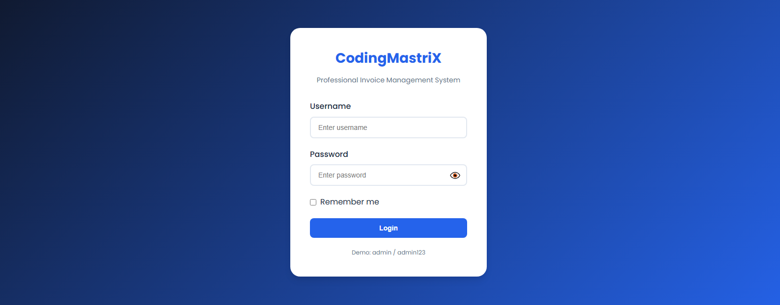 Professional Inventory Management